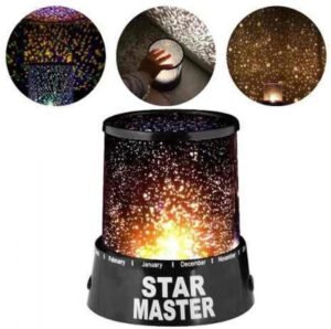 Lámpara led veladora proyector de estrellas