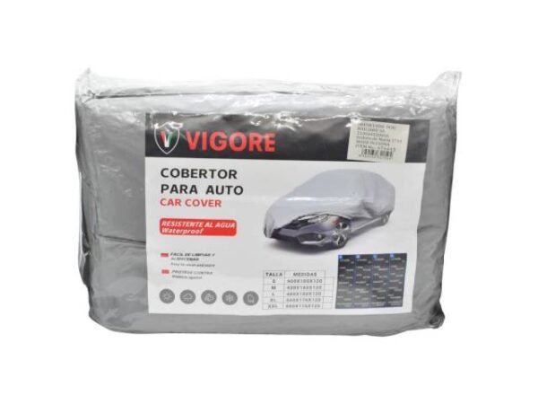 Lona cubre auto talle XL | 540 x 175 x 120 cm.