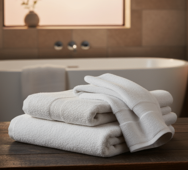 Toallas baño algodón | set 3 piezas rostro, manos y baño